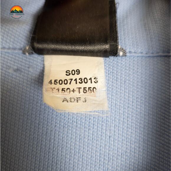 The North Face Apex FullZip Soft Shell Jacket Blue Long Sleeve Pocket Girl Sz XL - Picture 14 of 16